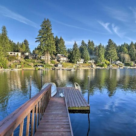 The Peacock House - Waterfront Home With Hot Tub! Olympia Exterior foto