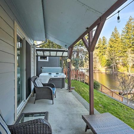 The Peacock House - Waterfront Home With Hot Tub! Olympia Exterior foto