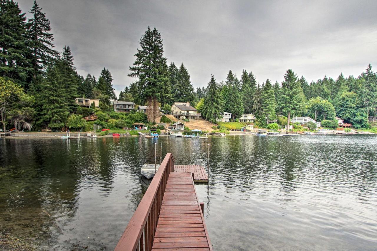 The Peacock House - Waterfront Home With Hot Tub! Olympia Exterior foto