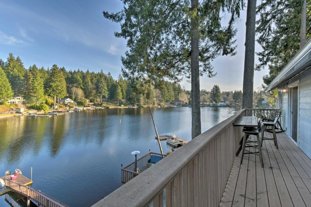 The Peacock House - Waterfront Home With Hot Tub! Olympia Exterior foto