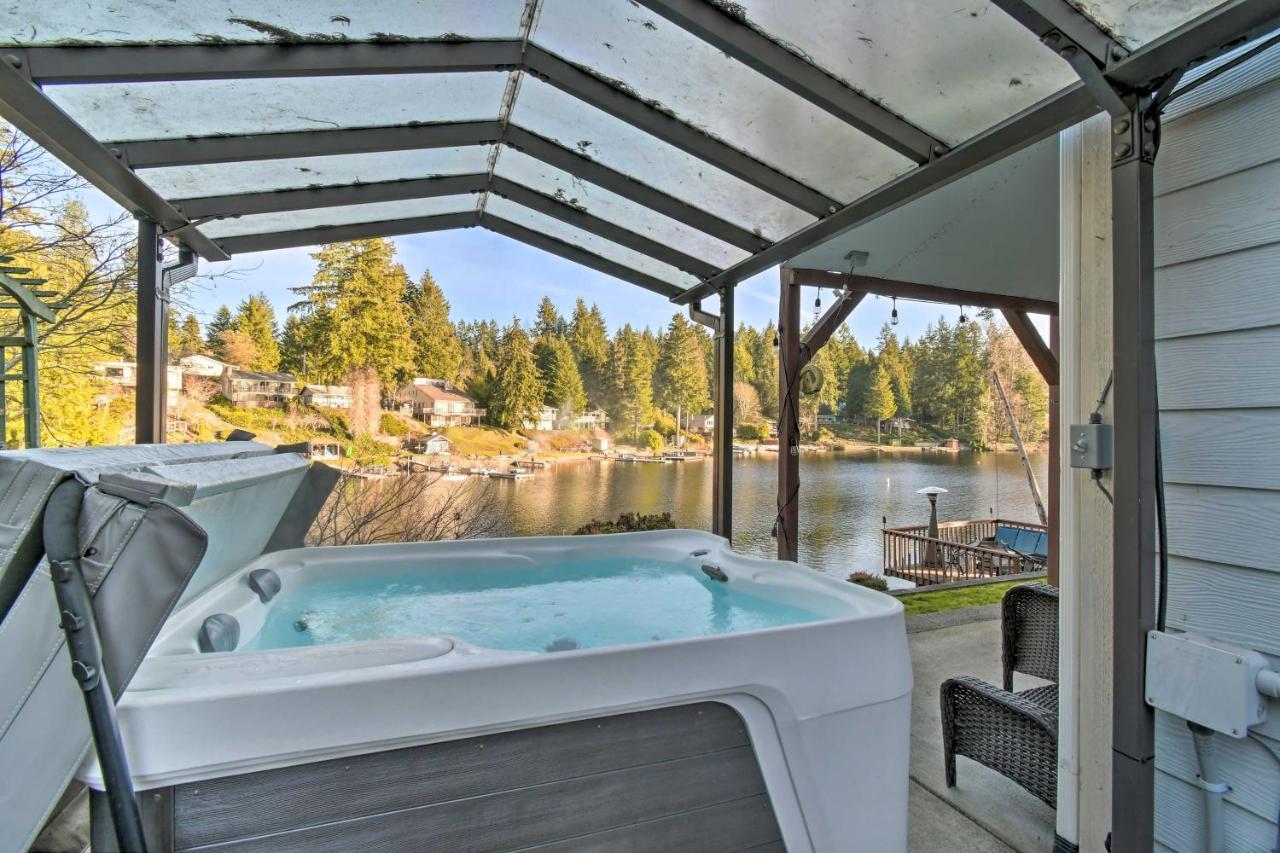 The Peacock House - Waterfront Home With Hot Tub! Olympia Exterior foto
