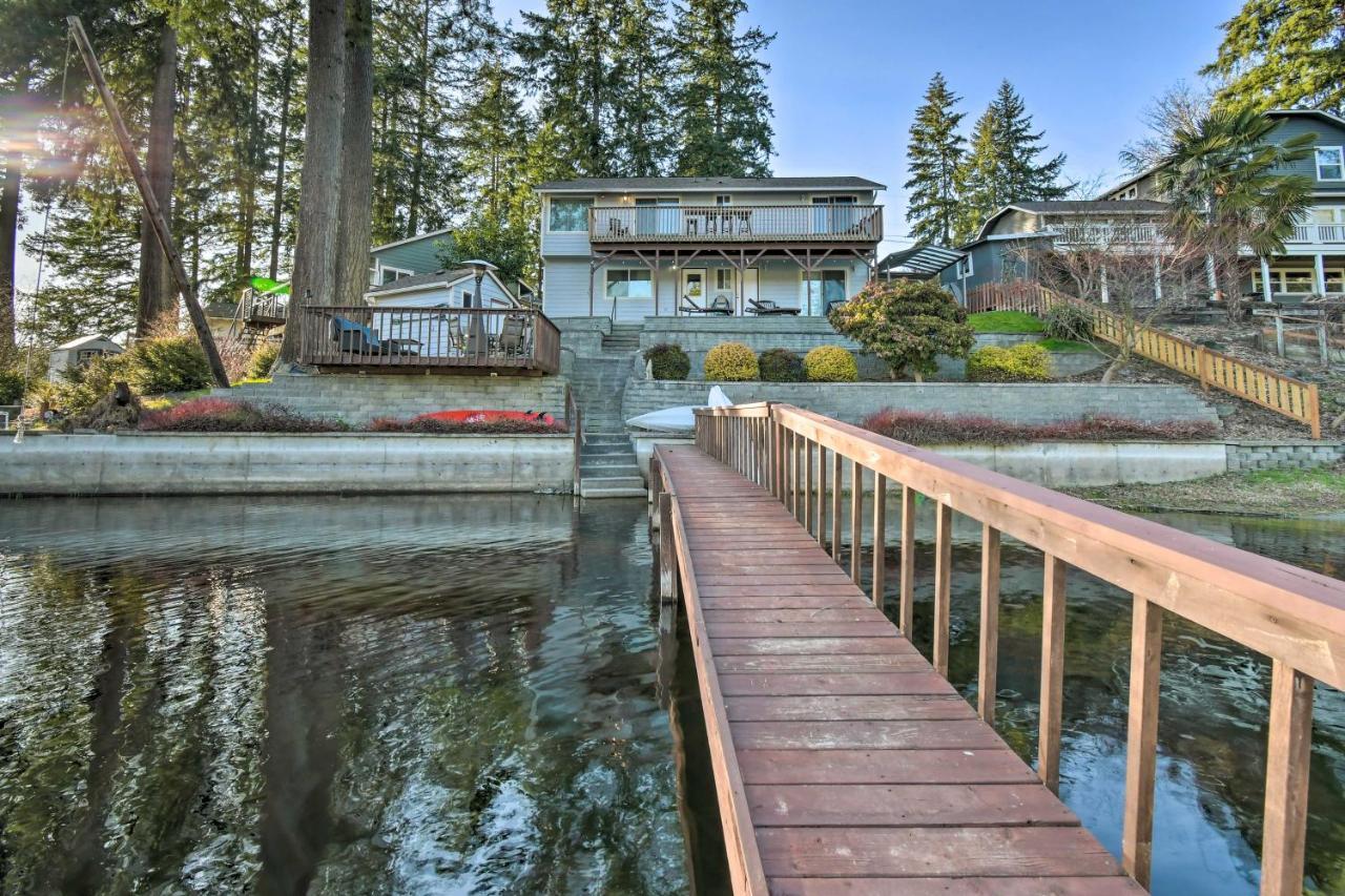 The Peacock House - Waterfront Home With Hot Tub! Olympia Exterior foto